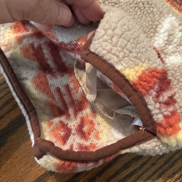 Mountain & Isle Deep Pile Fleece Jacket Size M  Aztec Southwest  90's Inspired - Picture 7 of 14